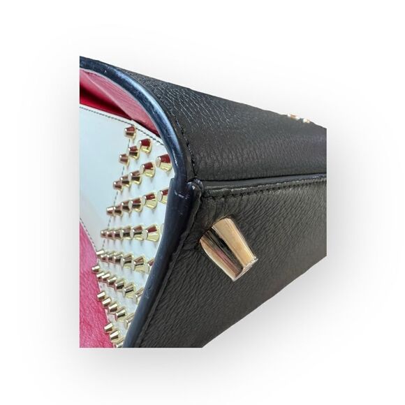 Christian Louboutin Paloma Africube Leather Textile Tote - Picture 8 of 16